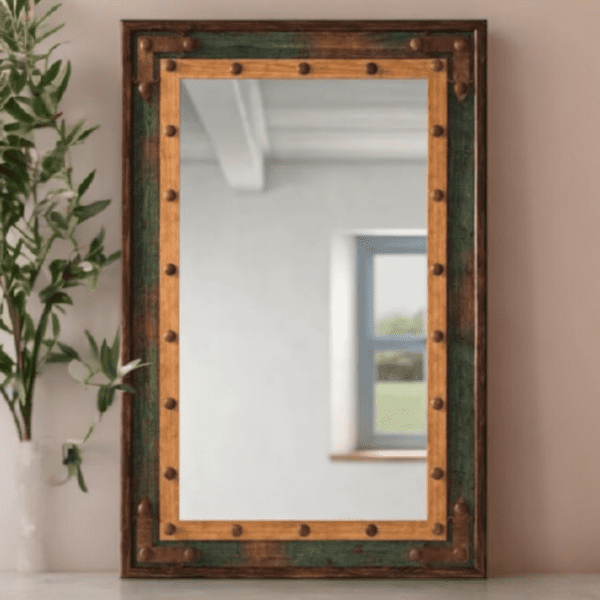 Flat Antique Mirror - Image 4