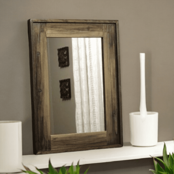 Frame Wooden Mirror - Image 3